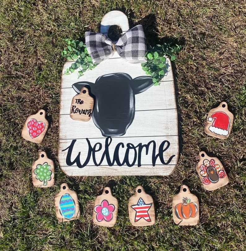 Cow Door Hanger ATTACHMENTS ONLY Etsy