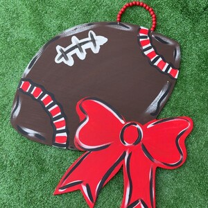 Bulldog Door Hanger | Georgia Door Hanger | Go Dawgs Door Hanger | Football Door Hanger | Fall Door Hanger