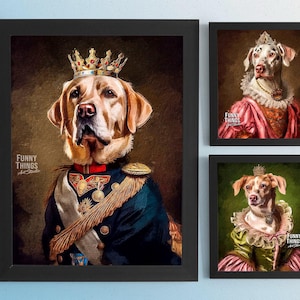 Ritratto di animale domestico personalizzato, ritratto reale di cane come regalo per gli amanti degli animali, ritratto reale di animale domestico in formato digitale, ritratto reale di gatto