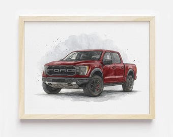 Ford Raptor R Drawing Easy How To Draw A Ford F 150 Raptor