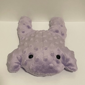 Lavender Scented Rice Filled Frog Handmade Plush