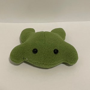 Tiny Weighted Frog Handmade Plush