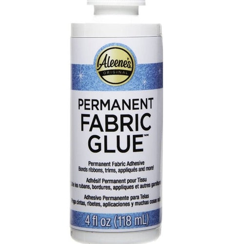Aleene's Permanent Fabric Glue 4 Oz Etsy