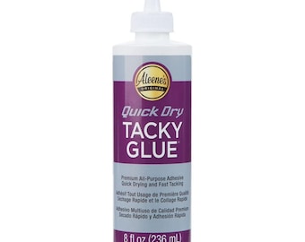 Aleene's Quick Dry Tacky Glue: Fast-Drying Craft Adhesive (8oz)