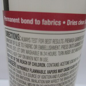 Aleene's Quick Dry Fabric Fusion: Strong Fabric Adhesive (4oz) 画像 5