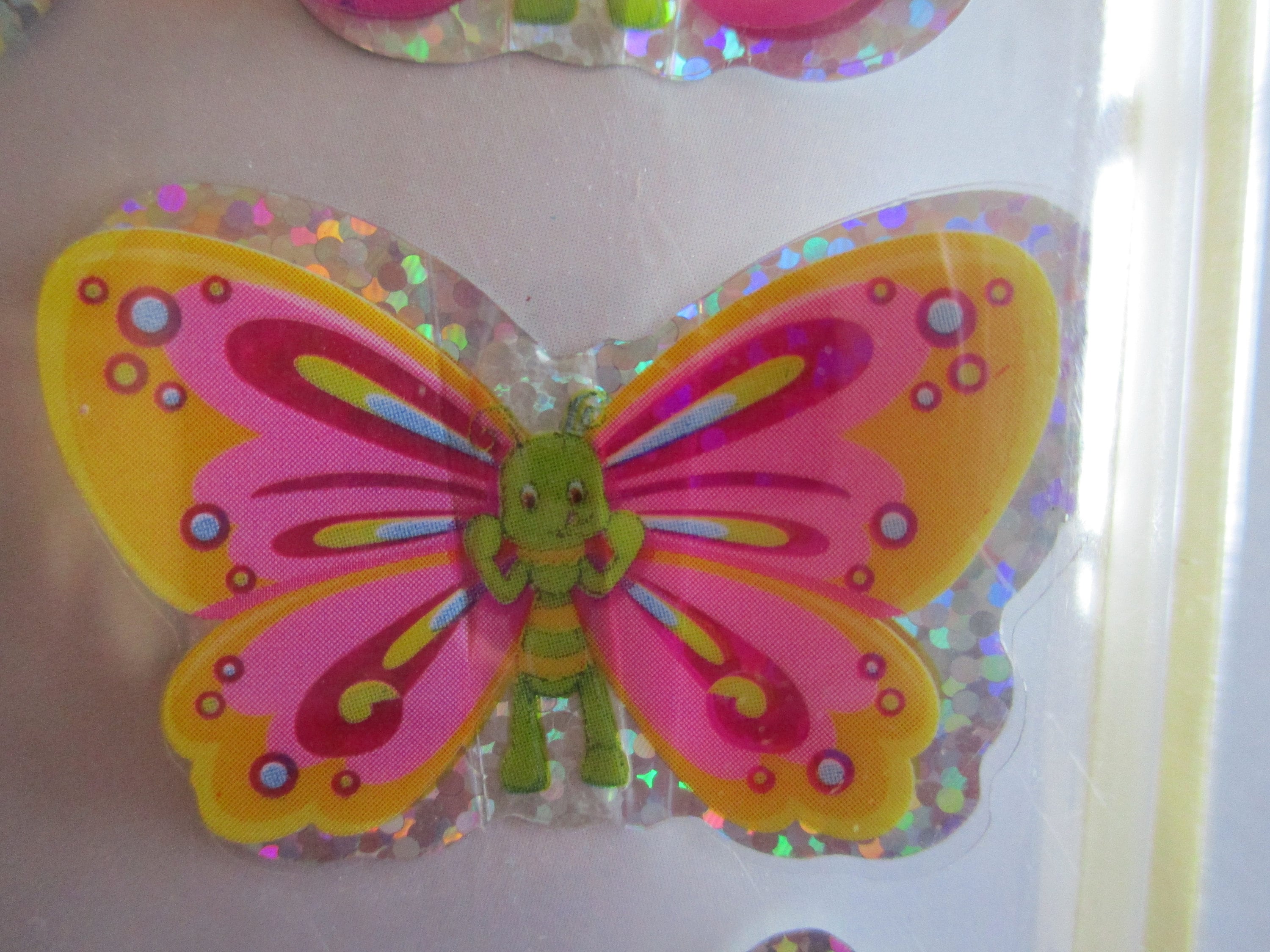 Pink Butterfly  Sticker for Sale by daisystickers <3