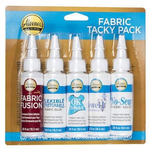Aleene&#39;s Tacky Pack Fabric Glue, 5pk