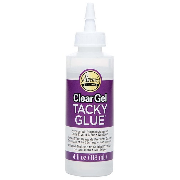 Aleene's Clear Gel Tacky Glue 4oz