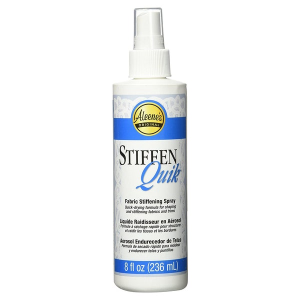 Aleene's Stiffen-Quick,  Pump  Spray Bottle 8oz