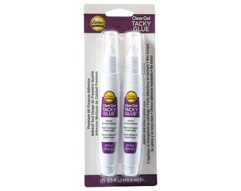Aleene's Clear Gel Tacky Glue  2-Pack Pens
