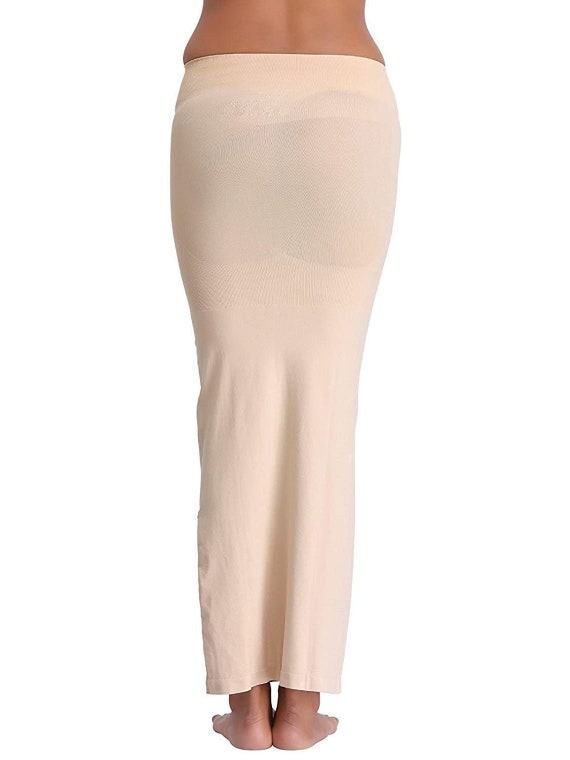 Buy shapewear online  Beige Cotton Spandex Shapewear For Saree