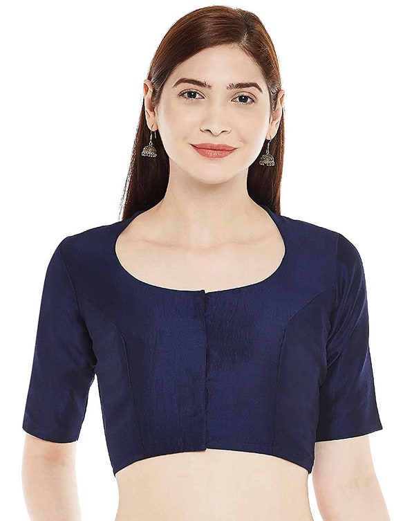 High neck blouse best sale front and back designs
