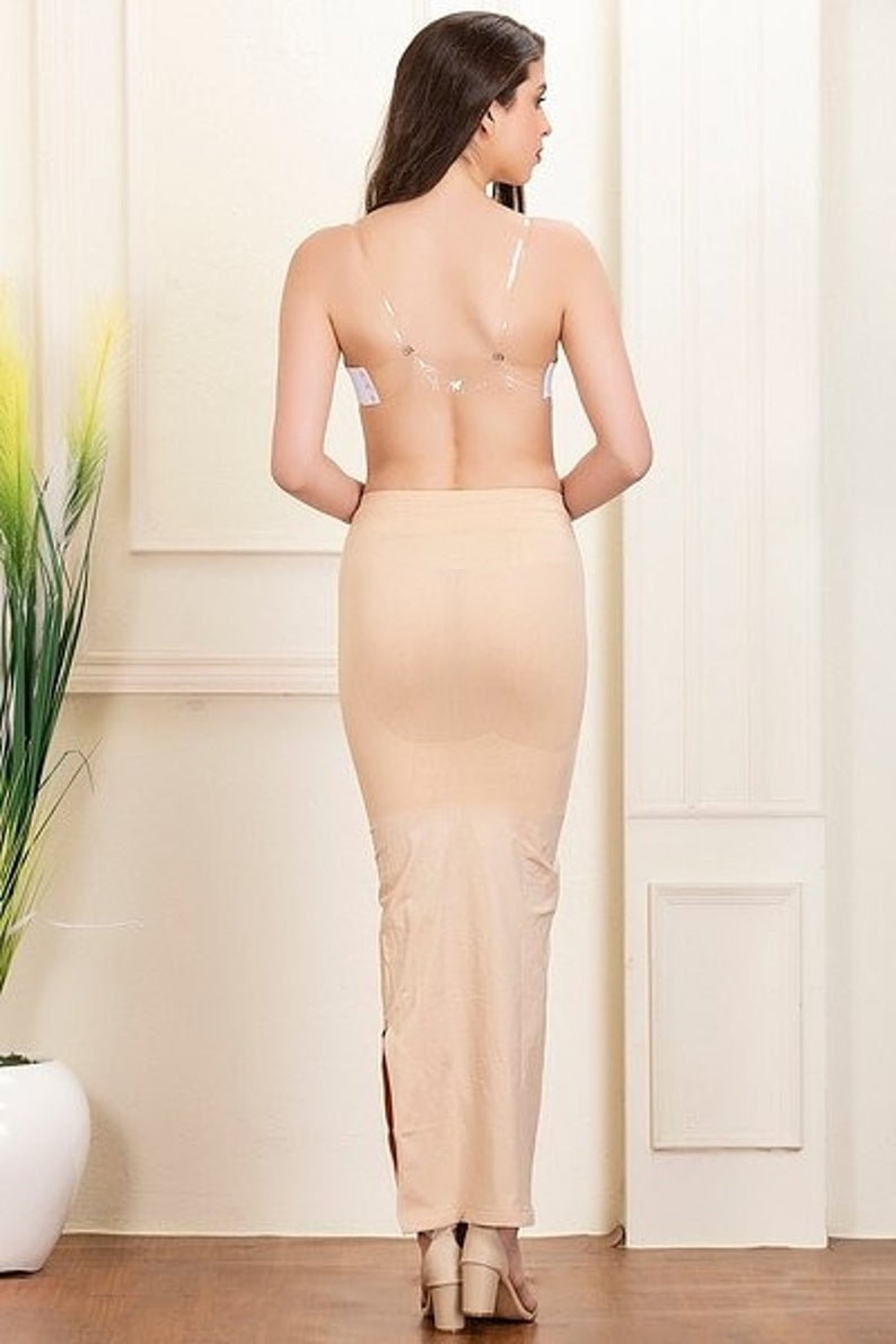 Women's Saree Shapewear With Drawstring Mermaid Petticoat Etsy UK