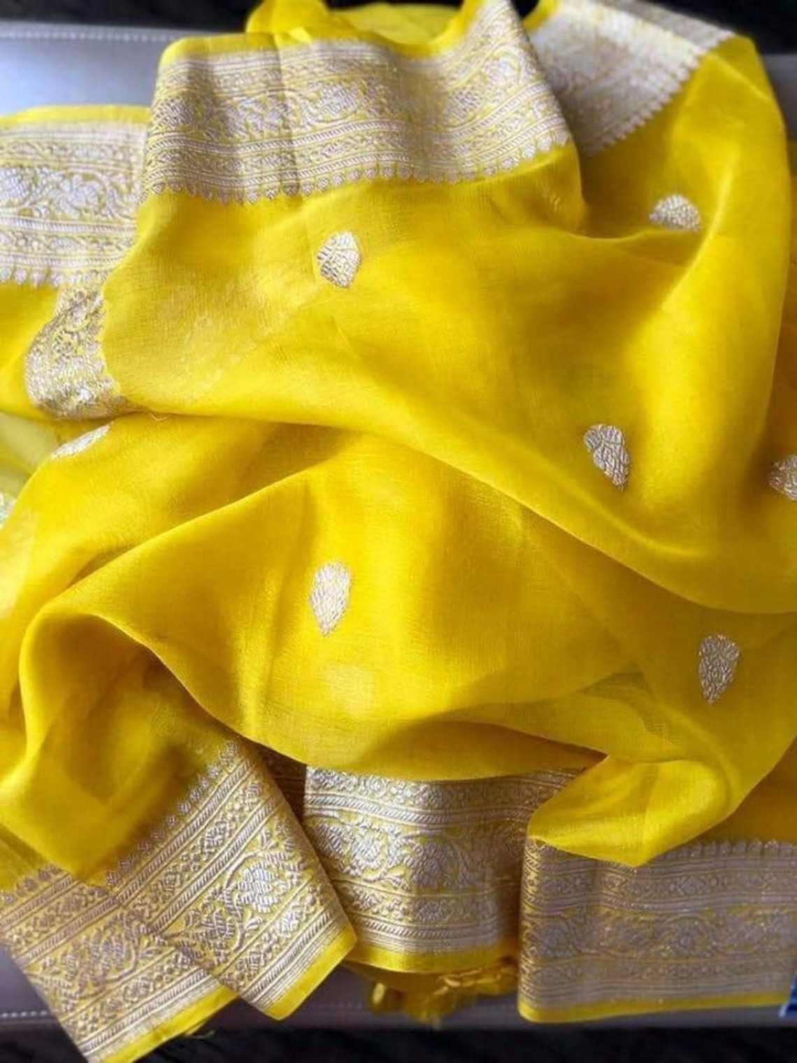 khadi georgette sarees