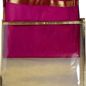 Fornitura di nozze Golden Saree Copertina Borse Saree Ripostiglio Borse Tenere i vestiti Mantenendo sacchetto di plastica Tessuto Vestiti Borse Organizer Case