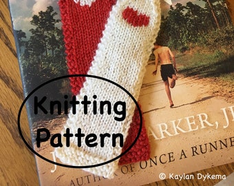 Knitting Pattern: Heart-to-Heart Bookmarks