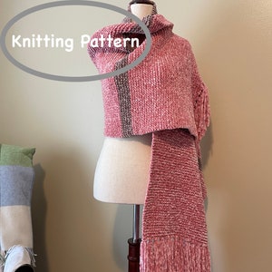 Knitting Pattern: Oversized Velvet Wrap Shawl