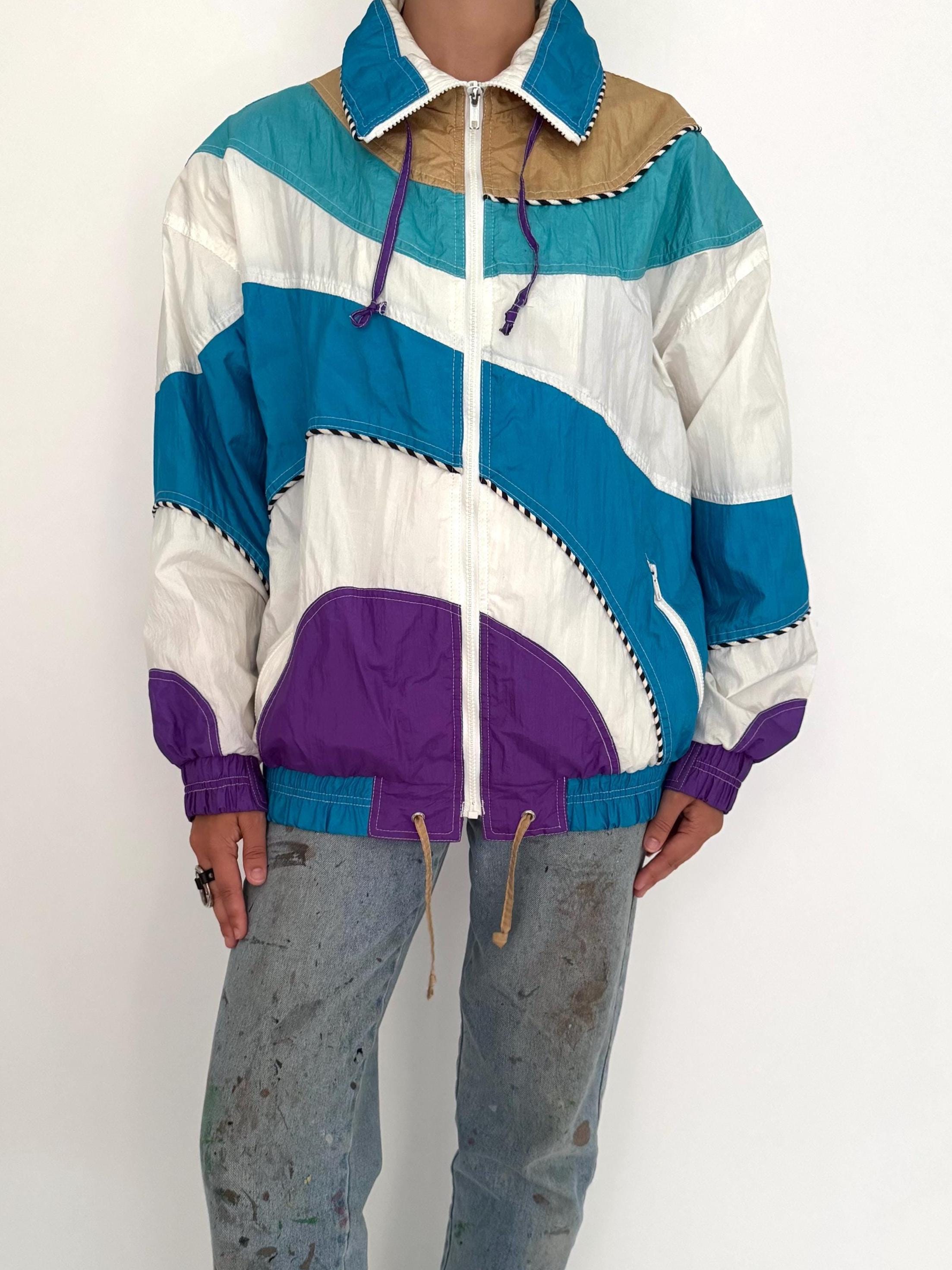90s Geometric Jacket - Etsy Canada 90s Geometric Jacket - Etsy Canada