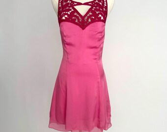 polo ralph lauren beach terry towelling halter dress Suede Halter Mini Dress Brown / Small