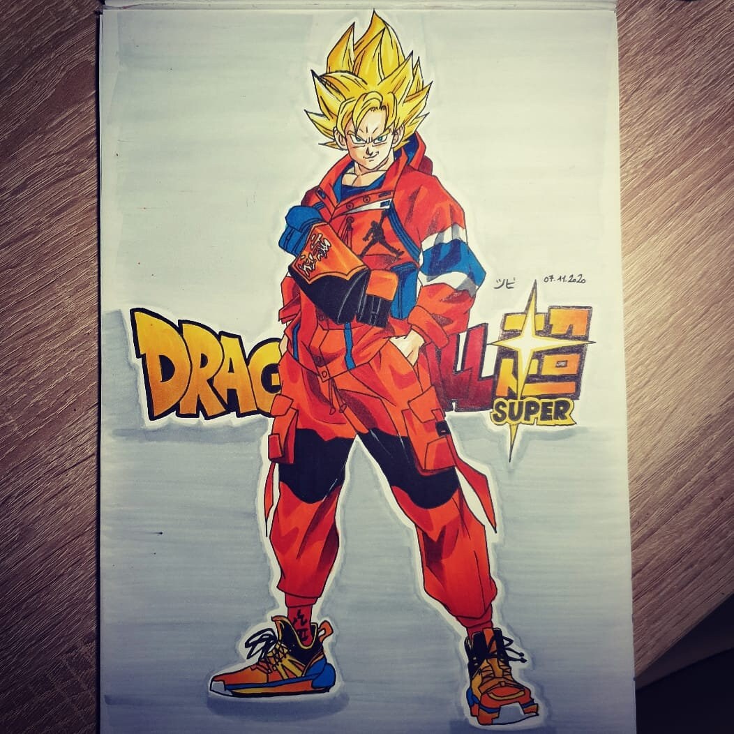Goku Jordans Etsy