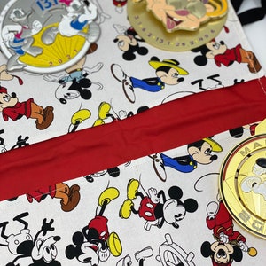 dopey challenge medal holder race medals, pocket bag race medals, runner gift, race medal travel bag