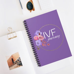 IVF Journey Spiral Notebook