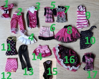 diy monster high doll clothes
