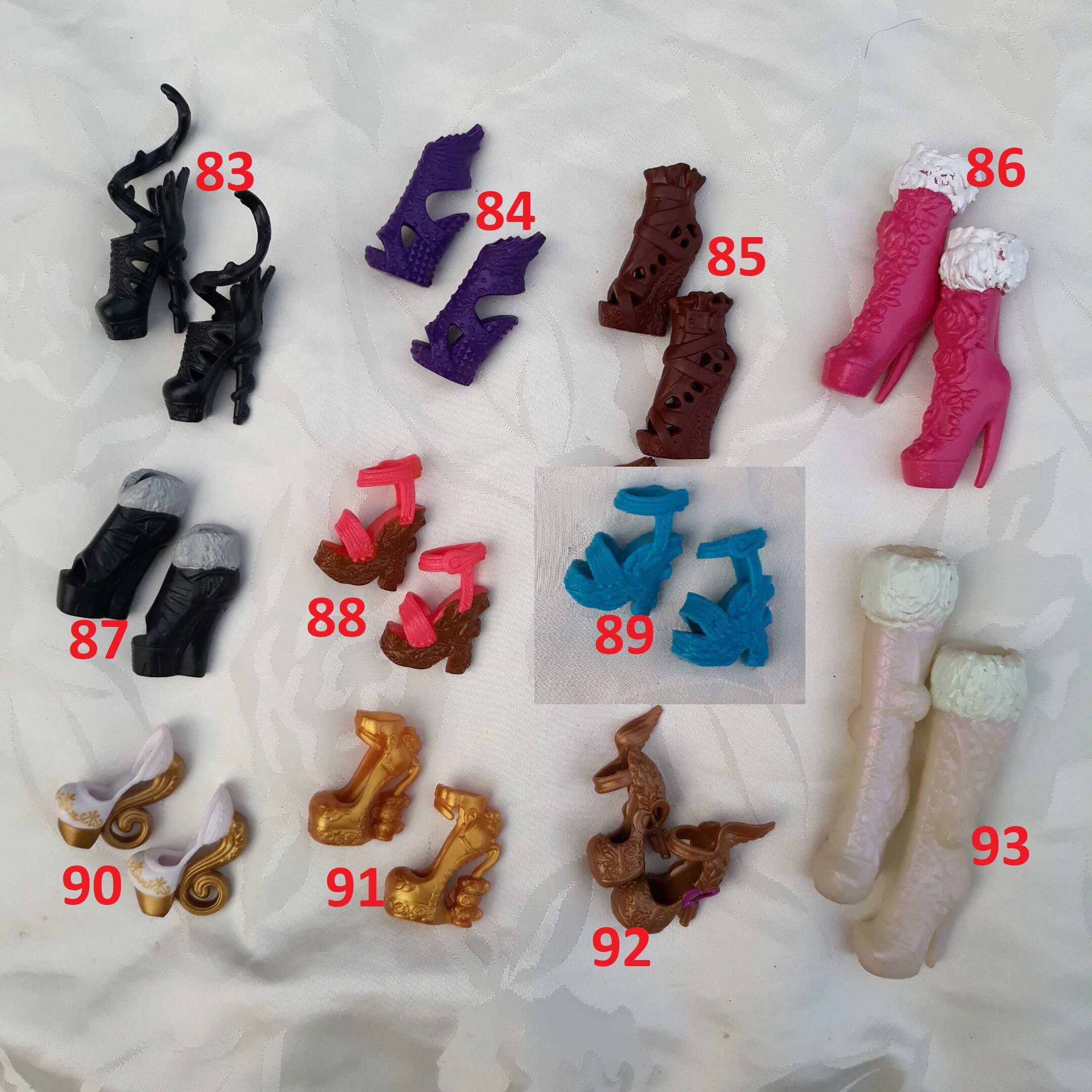 Monster High Doll Shoes MH doll Shoes customer altered art Etsy