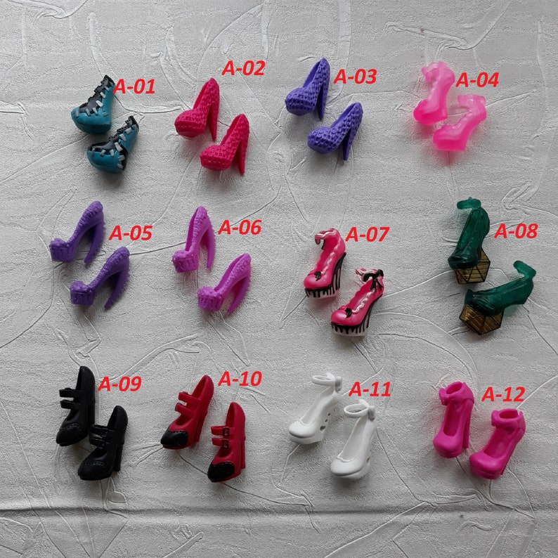 monster high doll shoes