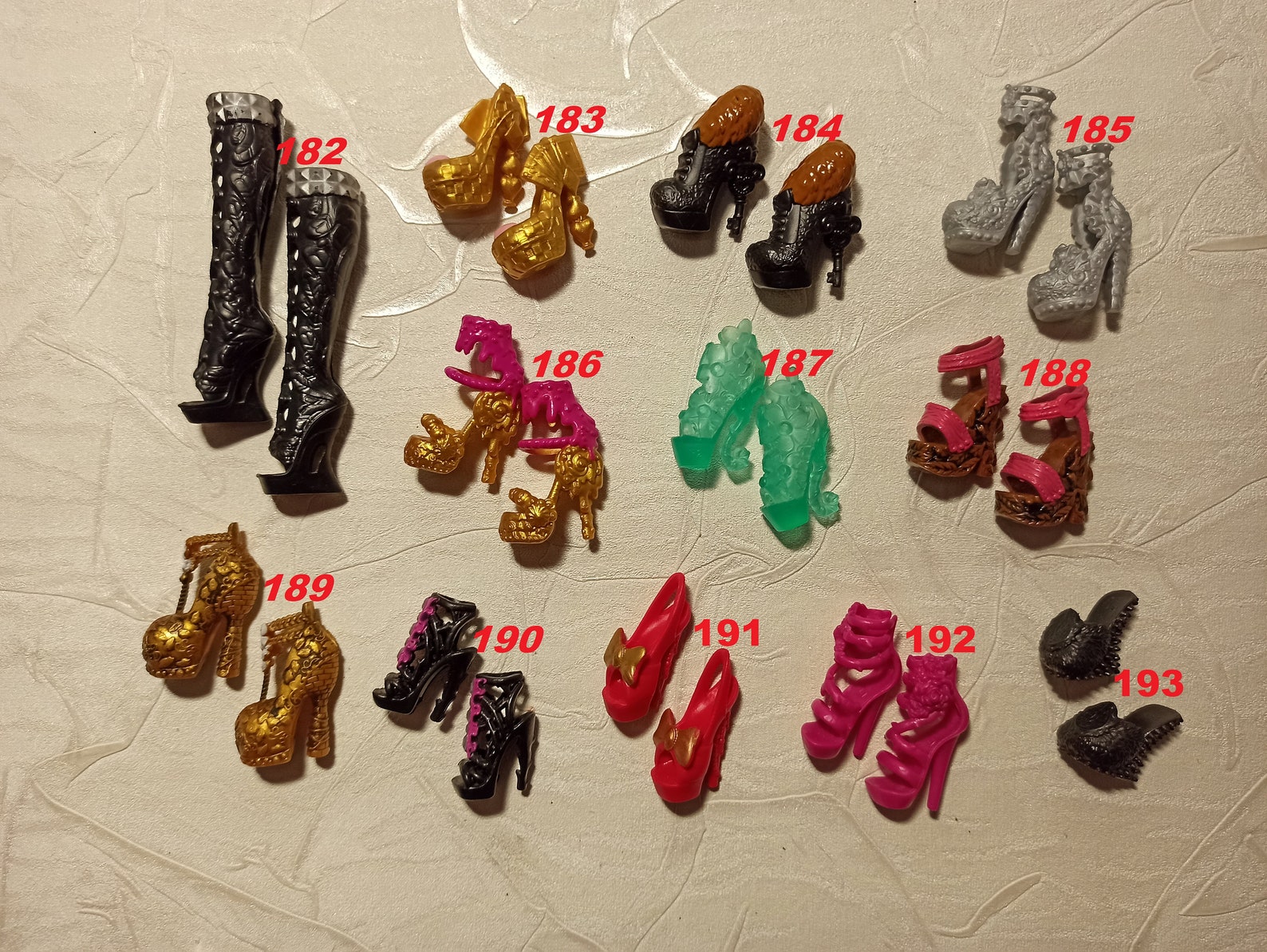 Monster High Doll Shoes Ever After High doll shoes MH doll Etsy