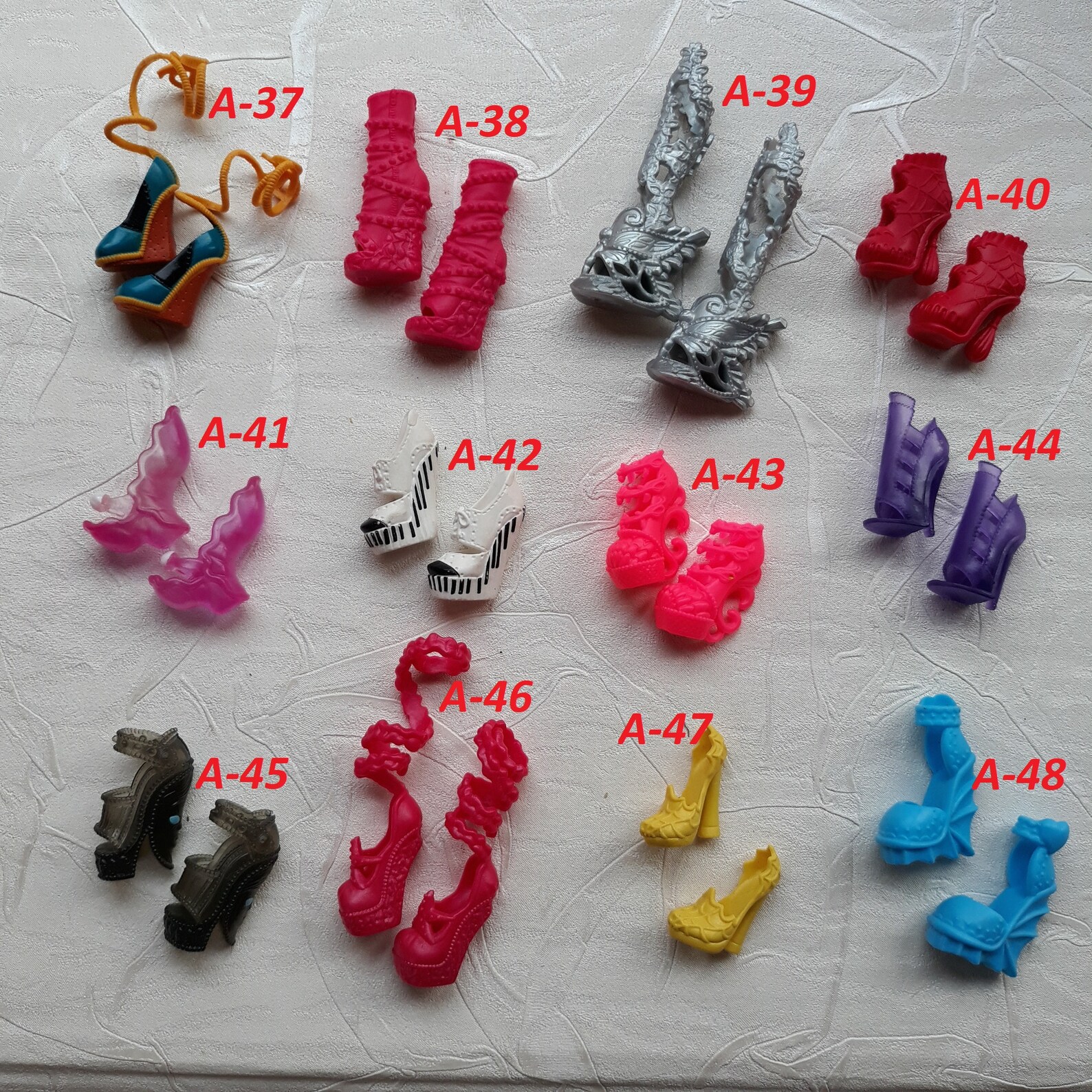 Monster High Doll Shoes MH doll Shoes customer altered art Etsy