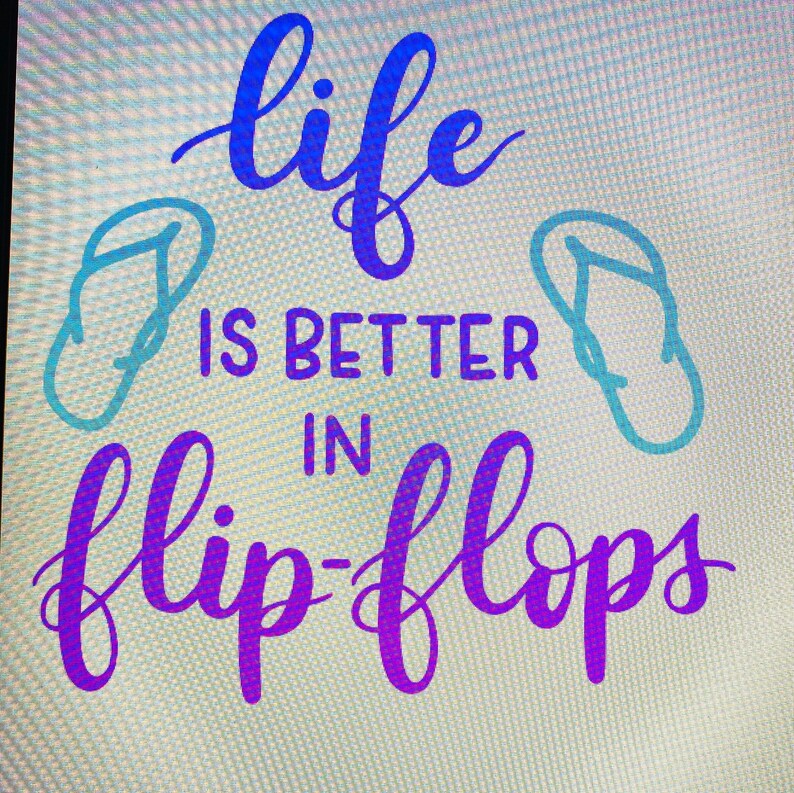 Life is Better in Flip Flops FunSummer 24oz Color Changing Tumbler /& Straw Set Reusable and Eco Friendly!