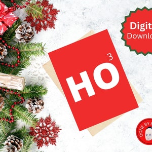 Printable Christmas Holiday Card Instant Download 7 X 5 Inch - Etsy