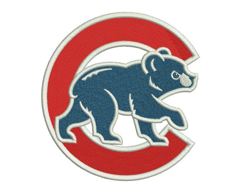 4 Chicago Cubs Embroidery Design 5 SIZES Etsy