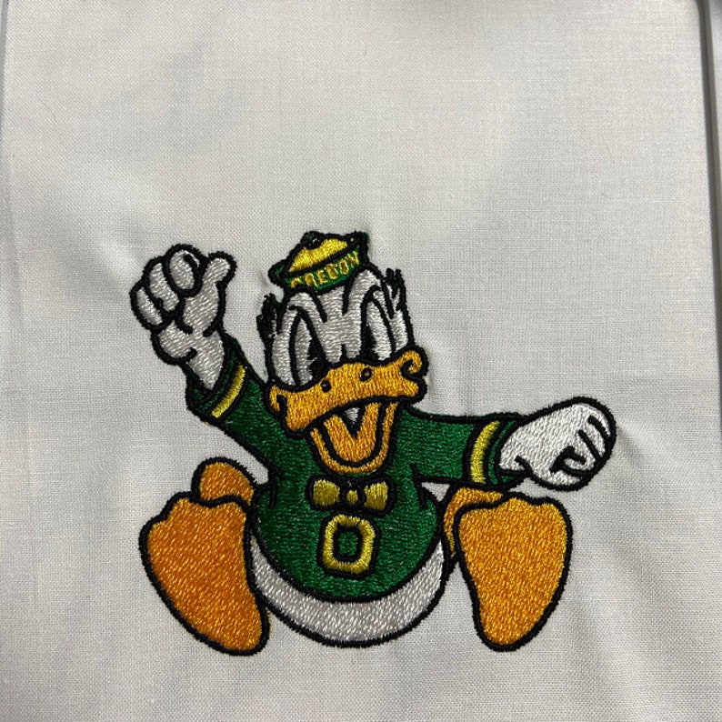 Oregon Ducks Embroidery Design 1 5 SIZES Etsy