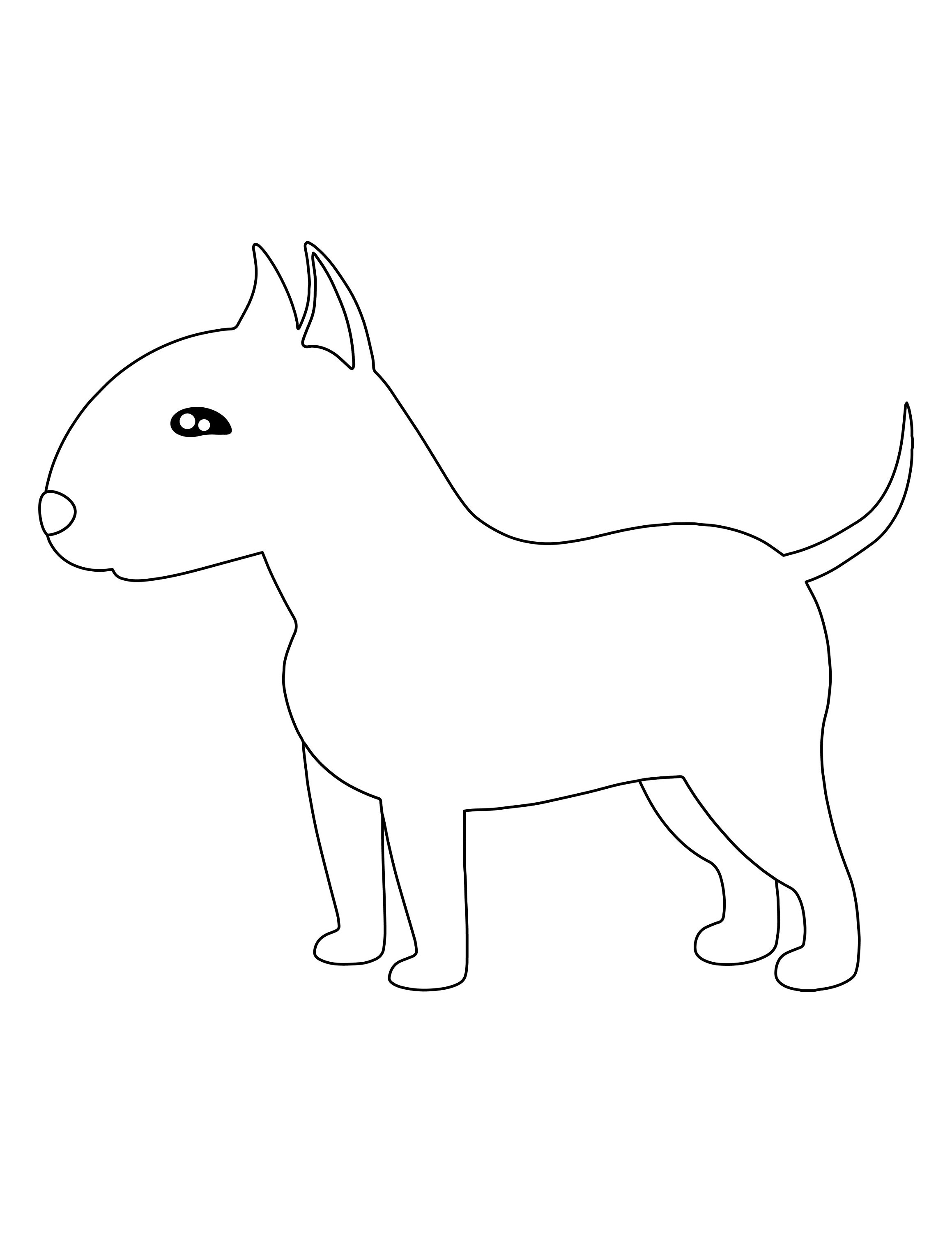 16 individual dog coloring pages | Etsy