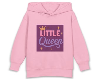 Kleine Königin Kleinkind Hoodie | Kinder Kronprinzessin Pullover