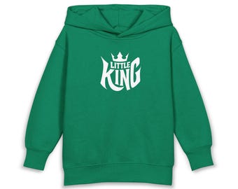 Little King-peuterhoodie | King Crown-sweater voor kinderen
