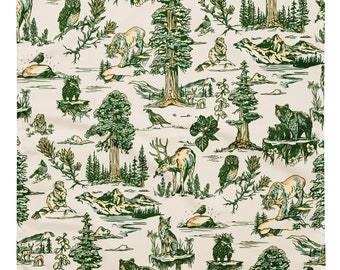 Sequoia National Park Bandana : écharpe californienne à imprimé animal