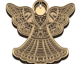 Download 3d Angel Svg Etsy