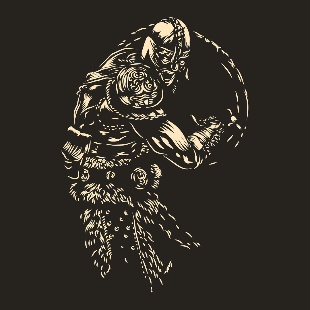 Viking SVG, Digital File Viking for Printing on T-shirts, File for