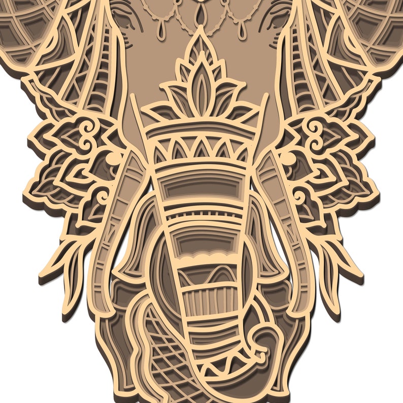 Free Free 234 Layered Elephant Svg SVG PNG EPS DXF File