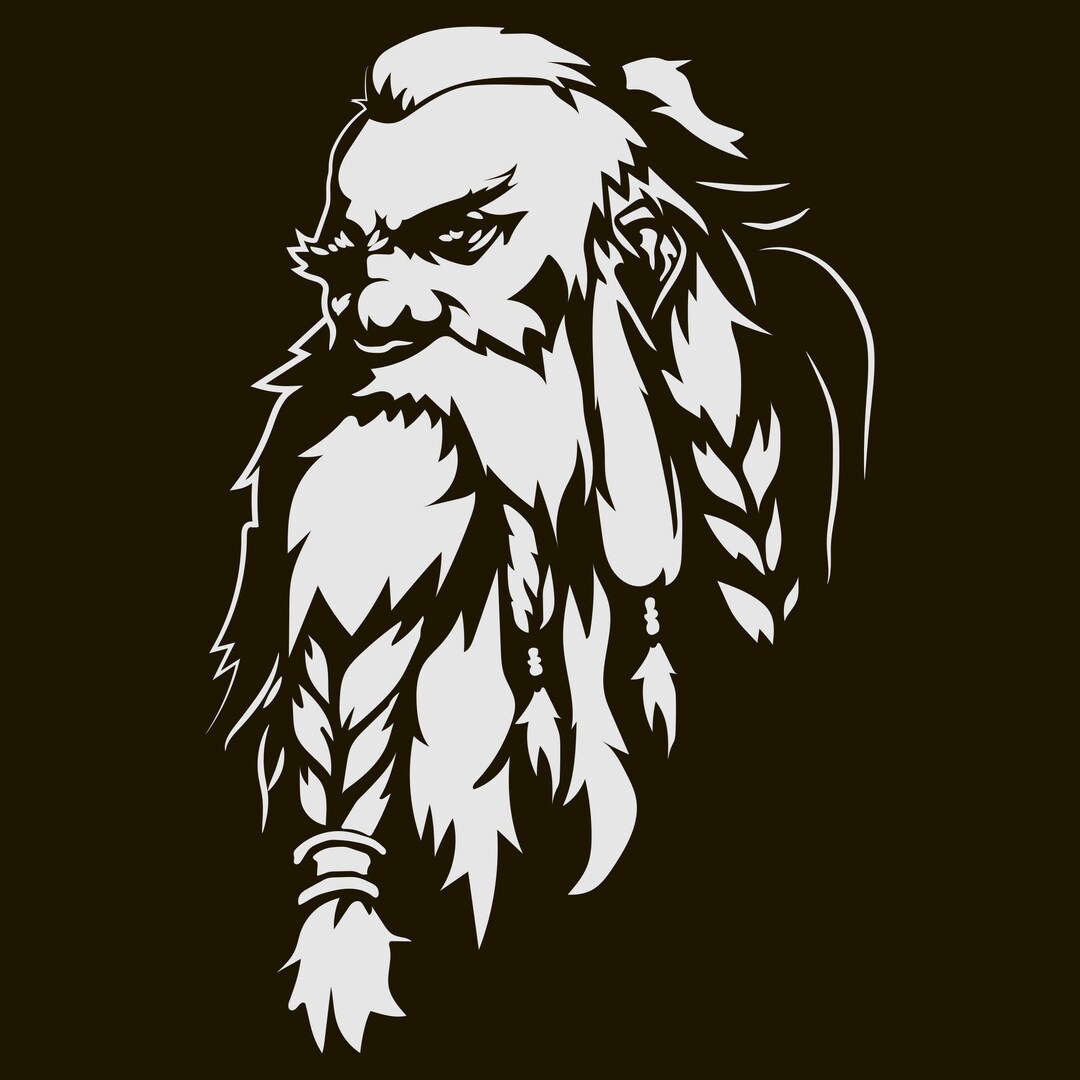 Viking SVG, Digital File Viking for Printing on T-shirts, File for