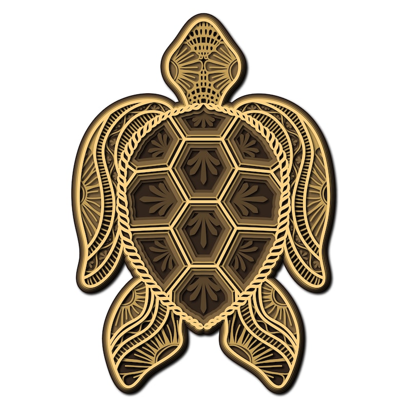 Free Free Layered Turtle Mandala Svg Free 717 SVG PNG EPS DXF File