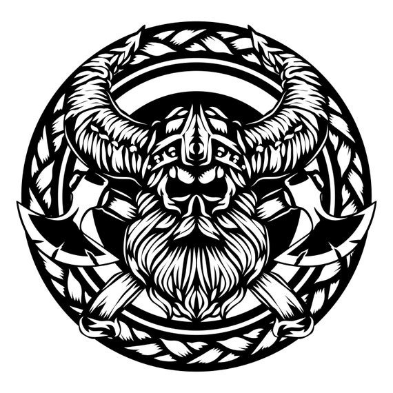 Buy Viking Skull SVG, Digital File Viking Skull for Printing on T-shirts,  File for Paper Cutting, DXF, PNG, Dxf, Viking Skull Clip Art Online in  India - Etsy