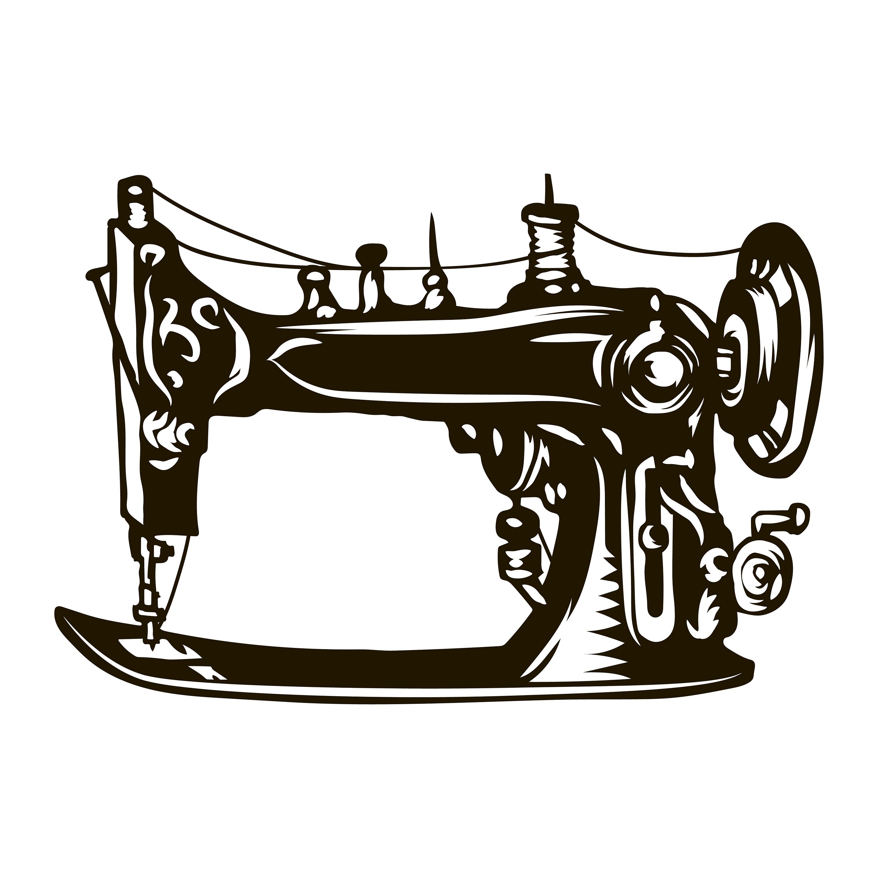 Sewing Machine SVG Vector Sewing Clipart Png Quilting Svg Sewing Cut