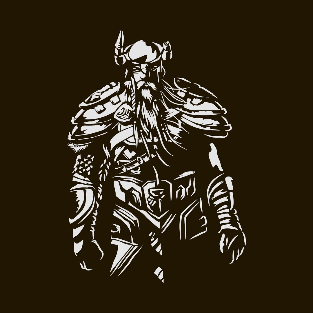 Viking SVG, Digital File Viking for Printing on T-shirts, File for