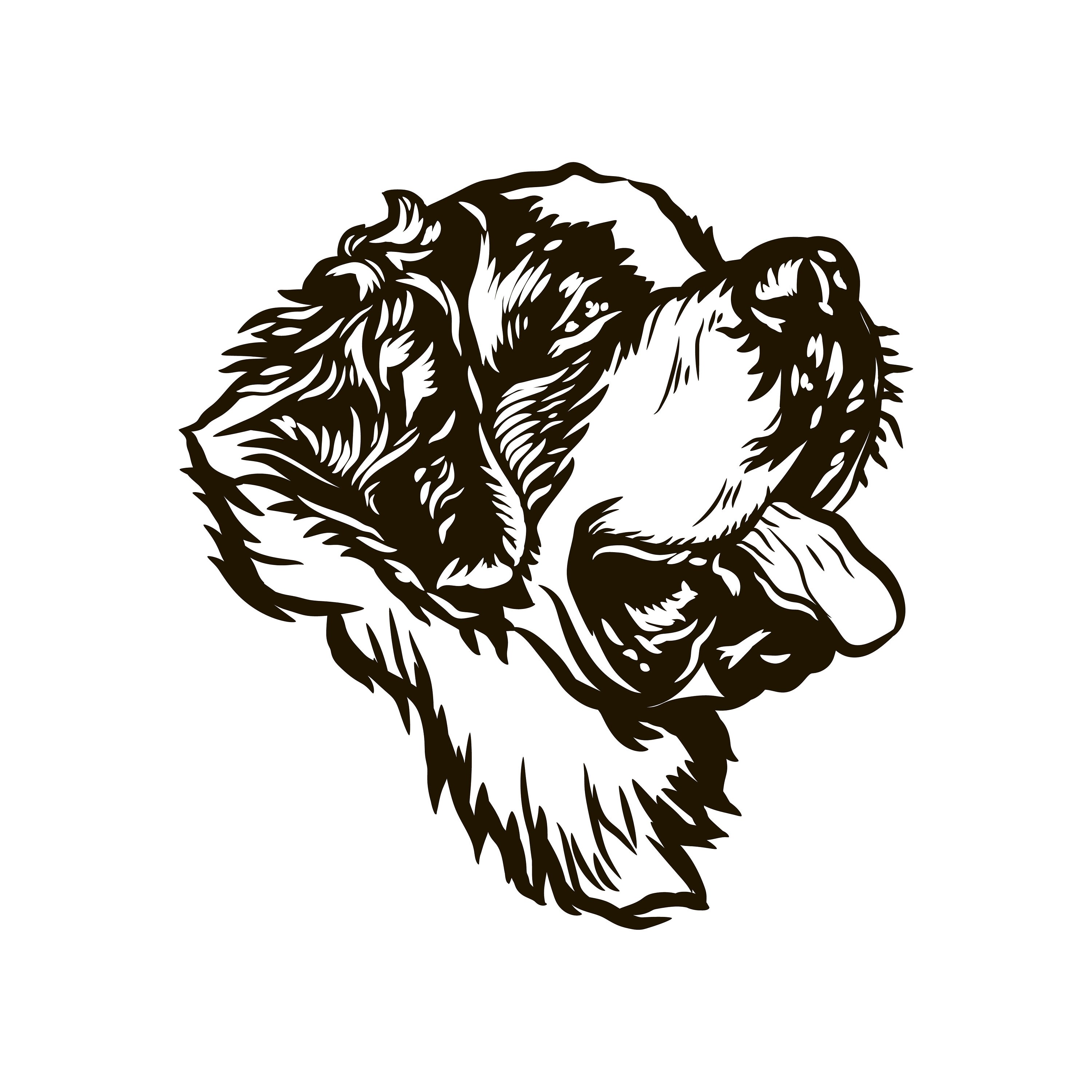 Saint Bernard SVG Digital File Saint Bernard for Printing on Etsy Canada