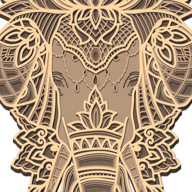 Free Free Layered Elephant Svg Free 359 SVG PNG EPS DXF File
