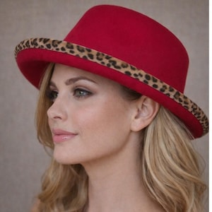 Fur Hat Roll Brim - Etsy display picture 1
